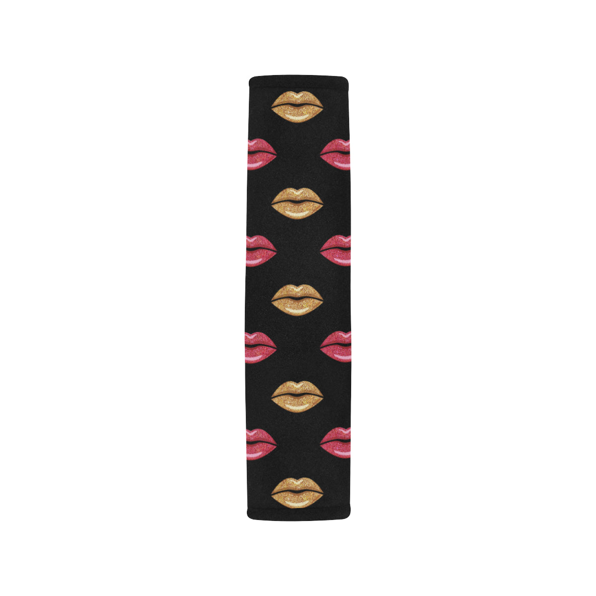 Lip Pattern Print Design 03 Car Seat Belt Cover