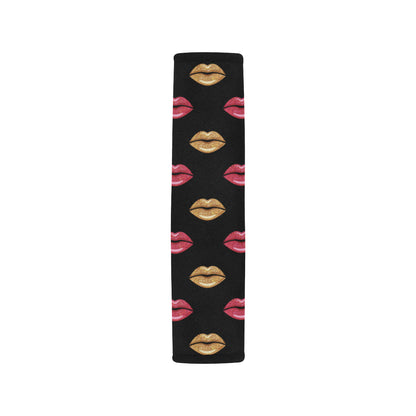 Lip Pattern Print Design 03 Car Seat Belt Cover