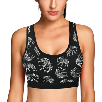 Elephant Tribal Sports Bra