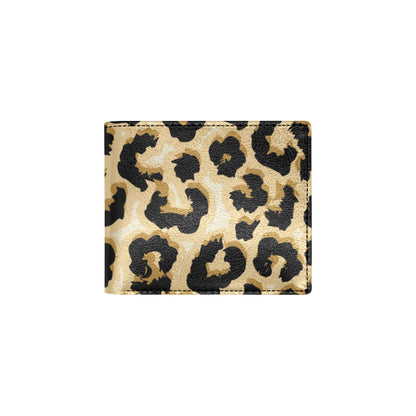 Jaguar Skin Pattern Print Design 02 Men's ID Card Wallet