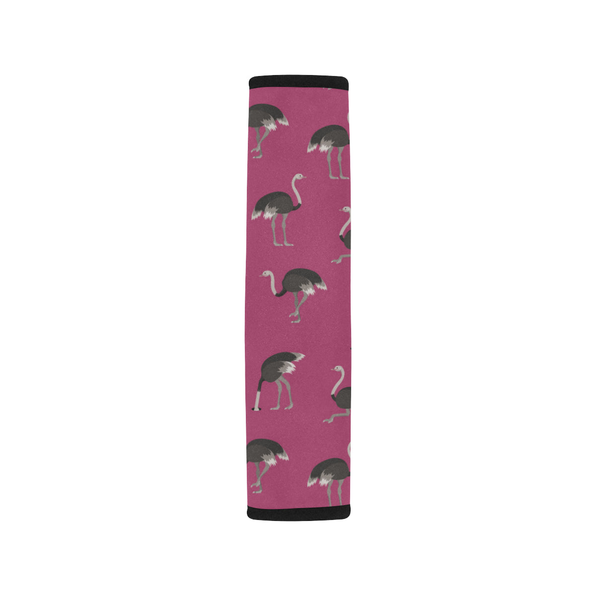 Emu Pattern Print Design 02 Car Seat Belt Cover
