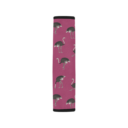 Emu Pattern Print Design 02 Car Seat Belt Cover