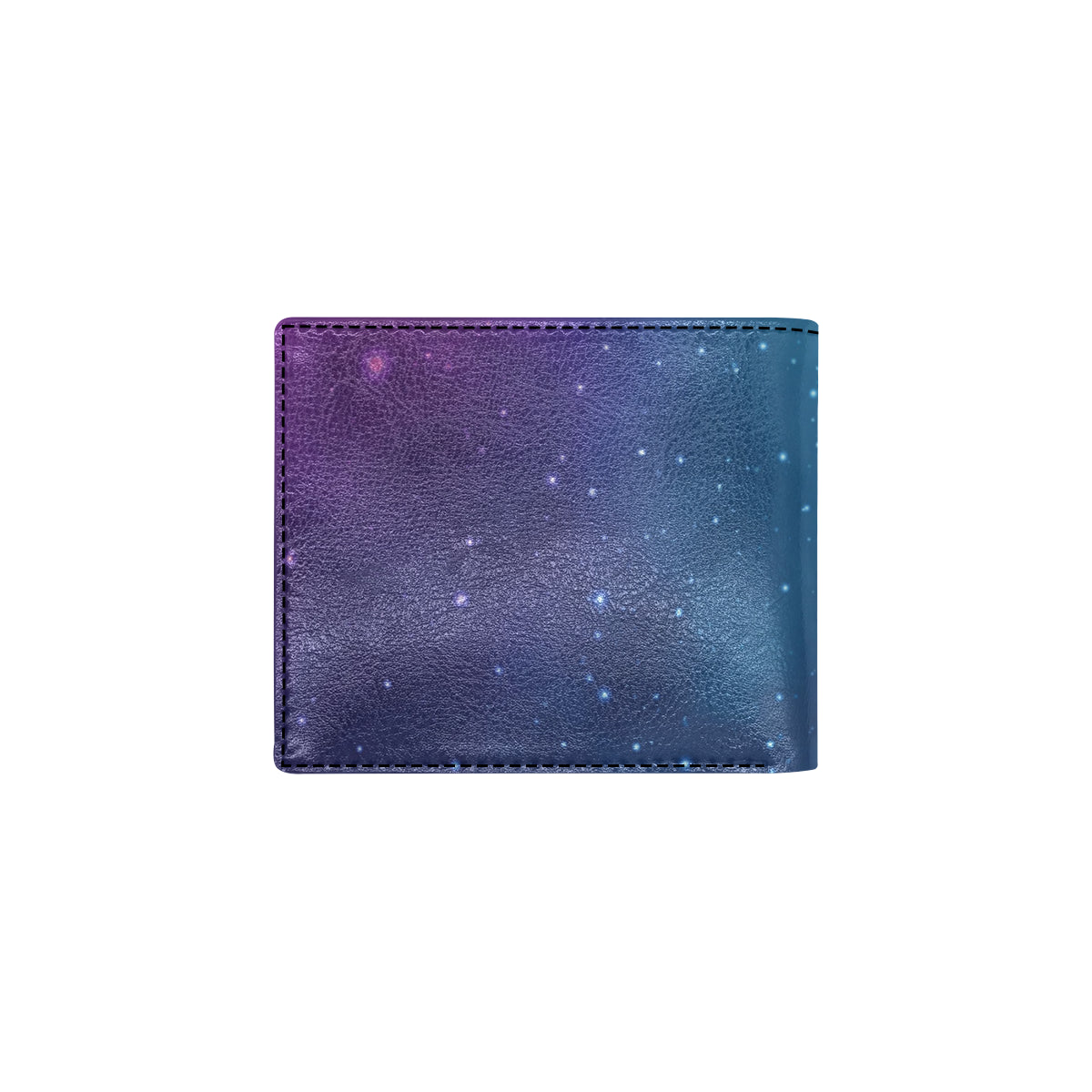 Nebula Pattern Print Design A01 Men's ID Card Wallet