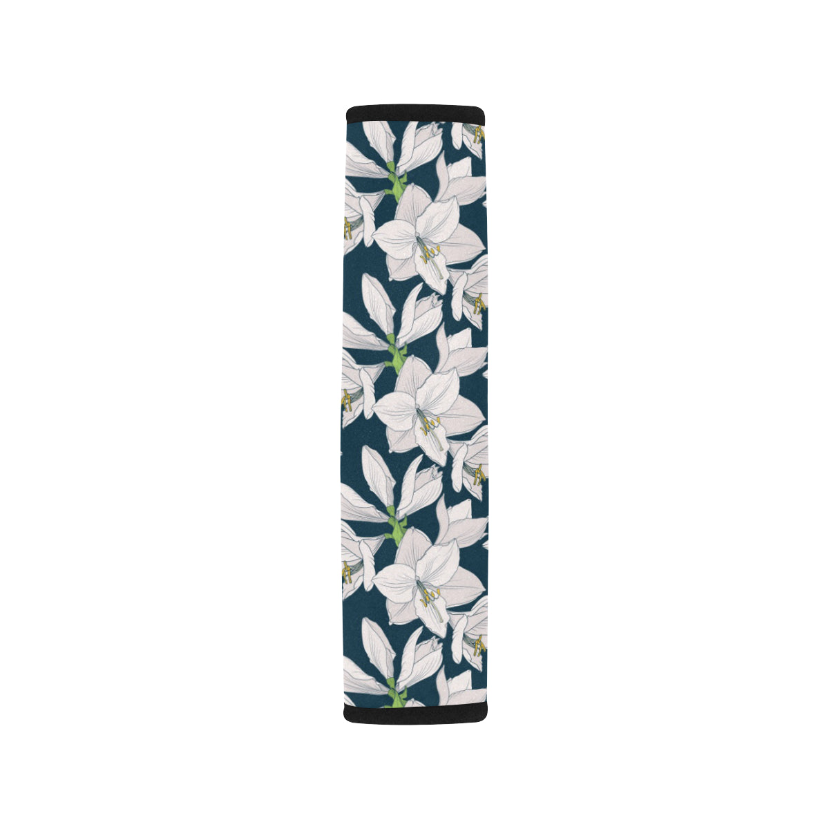 Amaryllis Pattern Print Design AL02 Car Seat Belt Cover