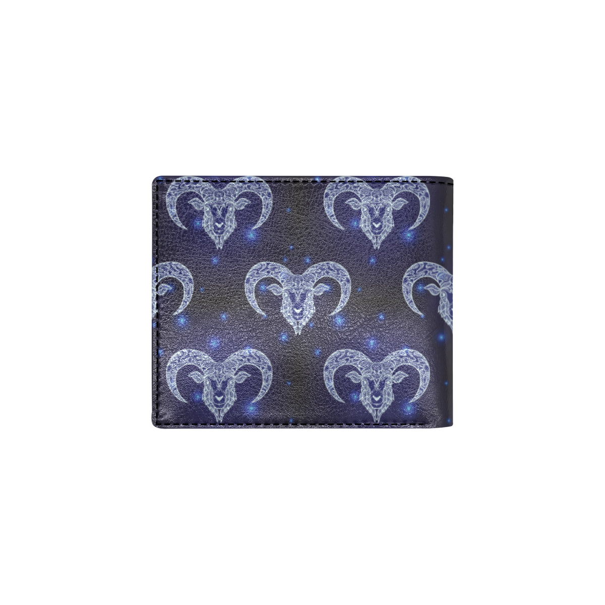 Aries Zodiac Pattern Print Design 01 Men's ID Card Wallet