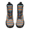 Mexican Blanket ZigZag Print Pattern Women's Boots