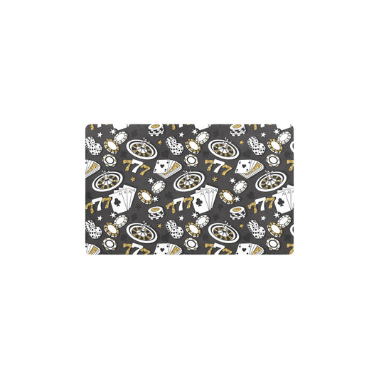 Casino Pattern Print Design 05 Kitchen Mat