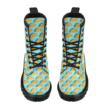Taco Pattern Print Design TC03 Women's Boots