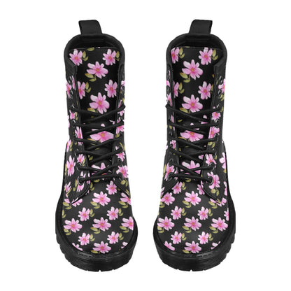 Magnolia Pattern Print Design MAG06 Women's Boots
