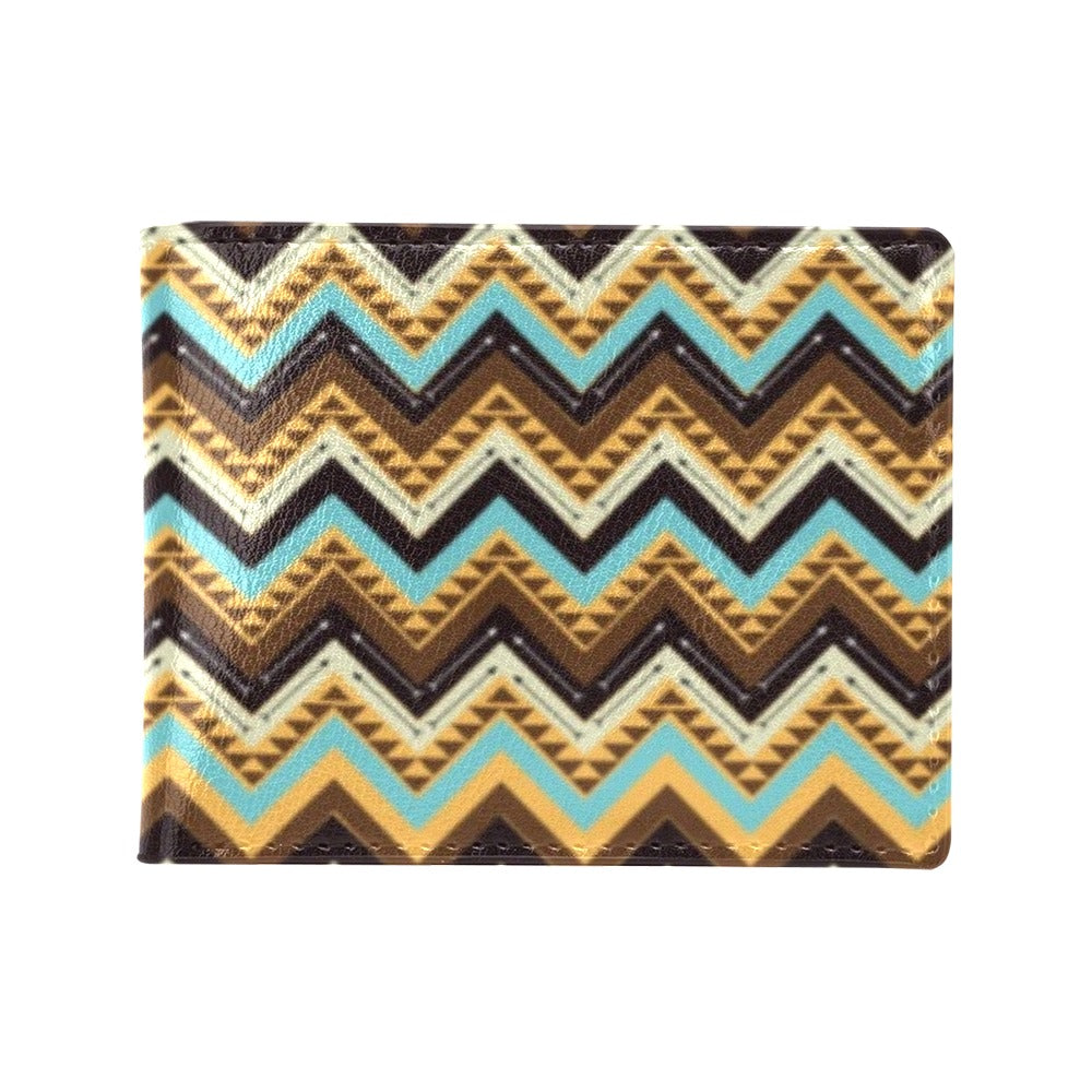 Southwest Pattern Print Design LKS301 Men's ID Card Wallet
