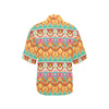 Aztec Pattern Print Design 03 Women's Hawaiian Shirt