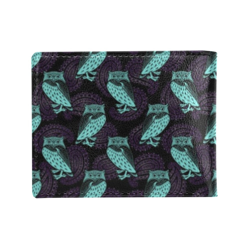 Tribal Pattern Print Design LKS3010 Men's ID Card Wallet