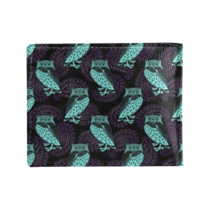 Tribal Pattern Print Design LKS3010 Men's ID Card Wallet