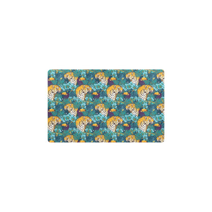 Tiger Tropical Print Design LKS301 Kitchen Mat