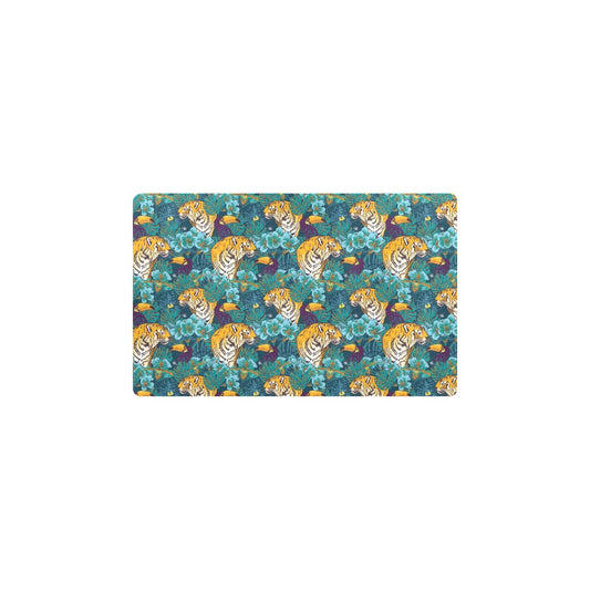 Tiger Tropical Print Design LKS301 Kitchen Mat