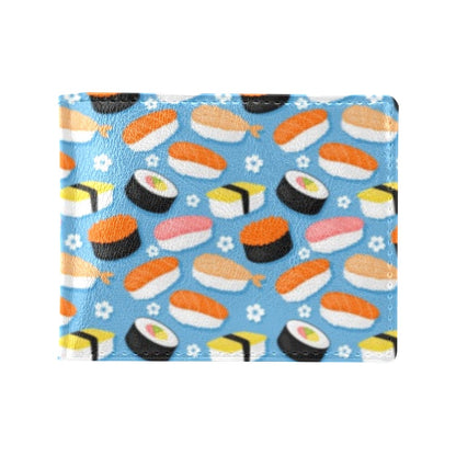 Sushi Print Design LKS304 Men's ID Card Wallet