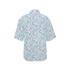 Donut Unicorn Pattern Print Design DN016 Women's Hawaiian Shirt