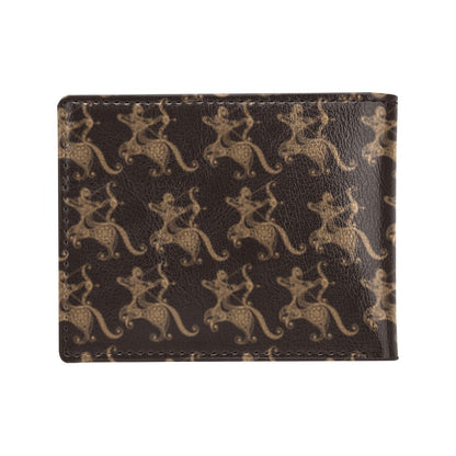 Sagittarius Print Design LKS301 Men's ID Card Wallet