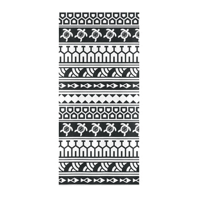 Samoan Pattern Print Design LKS303 Beach Towel 32" x 71"