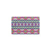 Aztec Pink Geometric Print Pattern Kitchen Mat