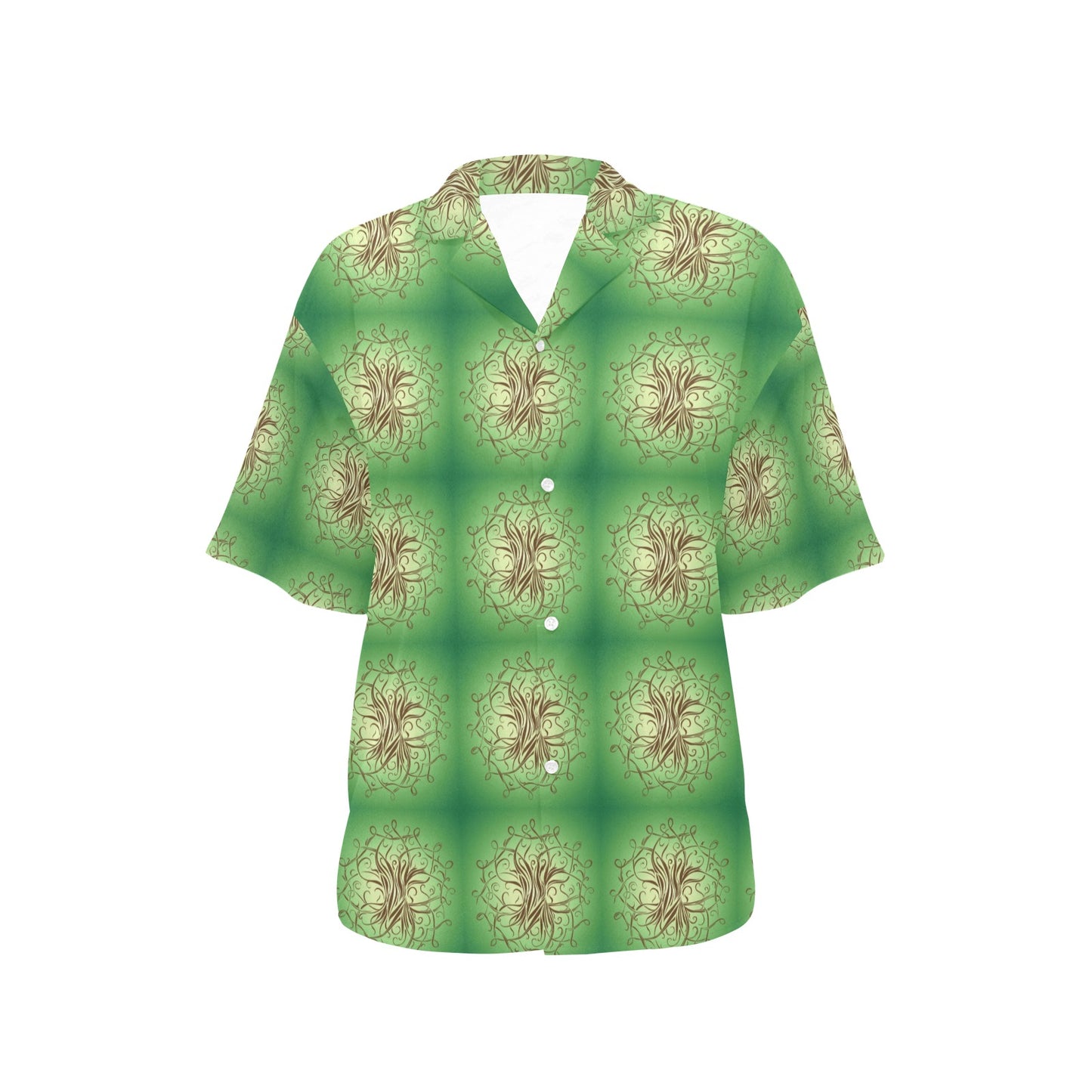 Celtic Pattern Print Design 05 Women's Hawaiian Shirt