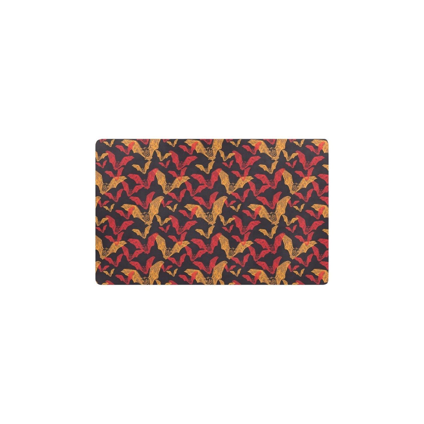 Bat Pattern Print Design 01 Kitchen Mat