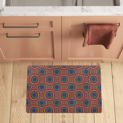 Bohemian Mandala Style Print Kitchen Mat