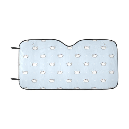 Samoyeds Print Design LKS302 Car front Windshield Sun Shade