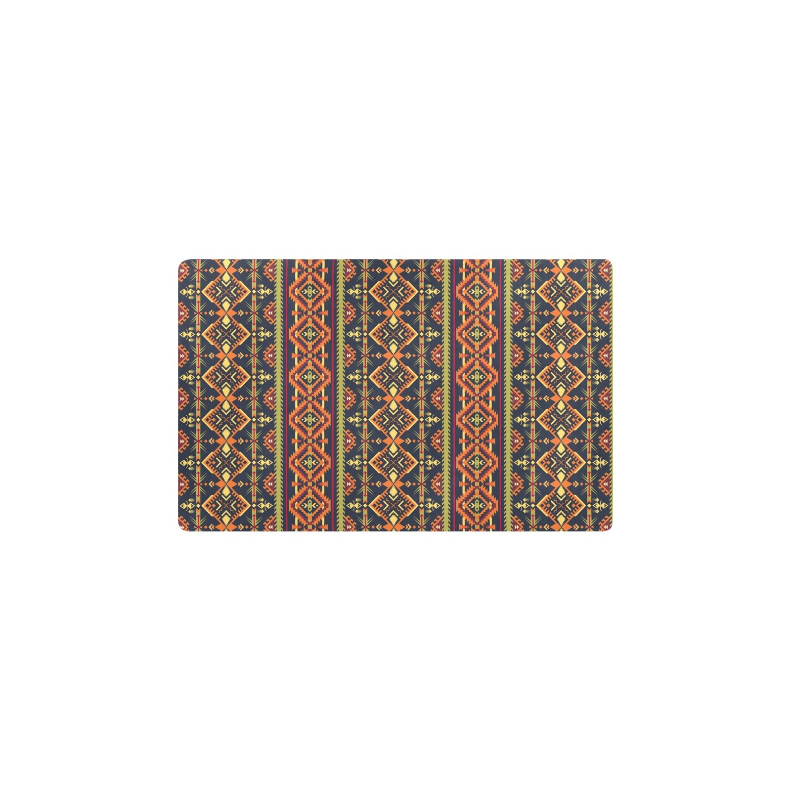 Kente Classic Design African Print Kitchen Mat