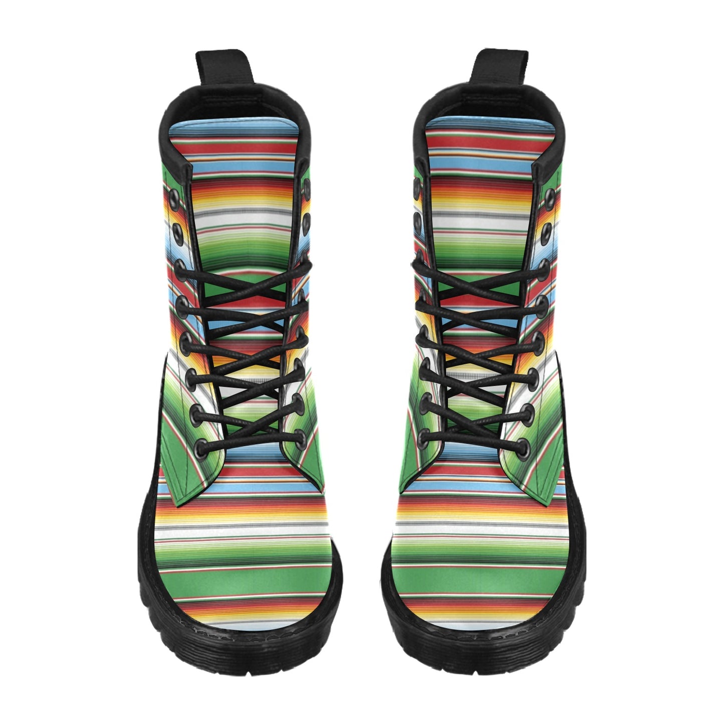 Serape Print Design LKS302 Women's Boots