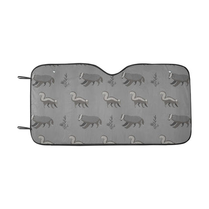 Skunk Print Design LKS301 Car front Windshield Sun Shade