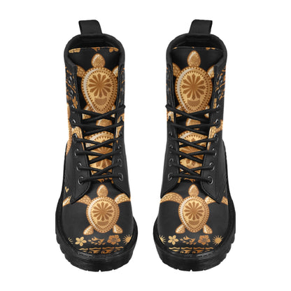 Tribal Sea turtle Polynesian Hawaiian Women's Boots