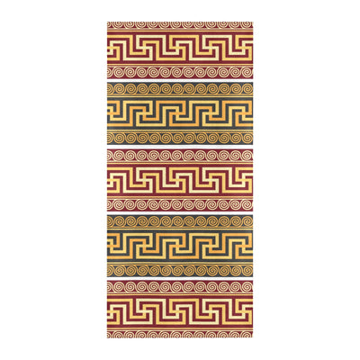 Ancient Greek Pattern Print Design LKS302 Beach Towel 32" x 71"