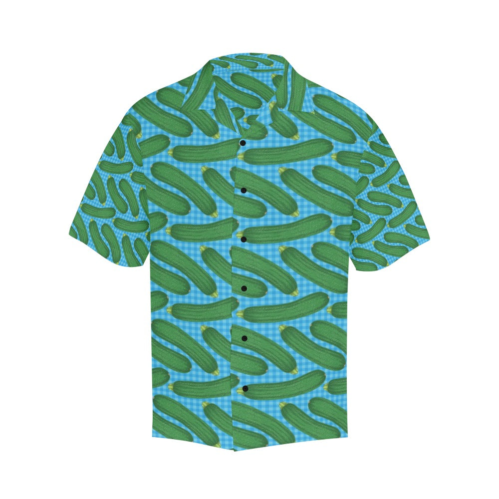 Zucchini Print Design LKS301 Men's Hawaiian Shirt