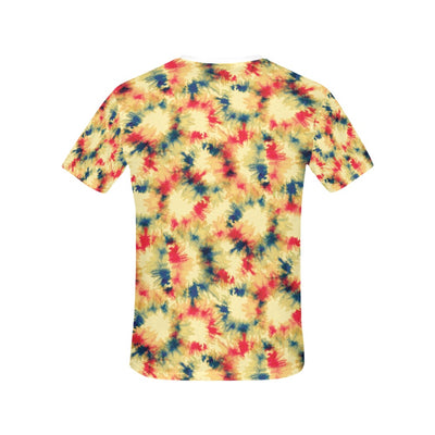 Tie Dye Print Design LKS302 Women's  T-shirt