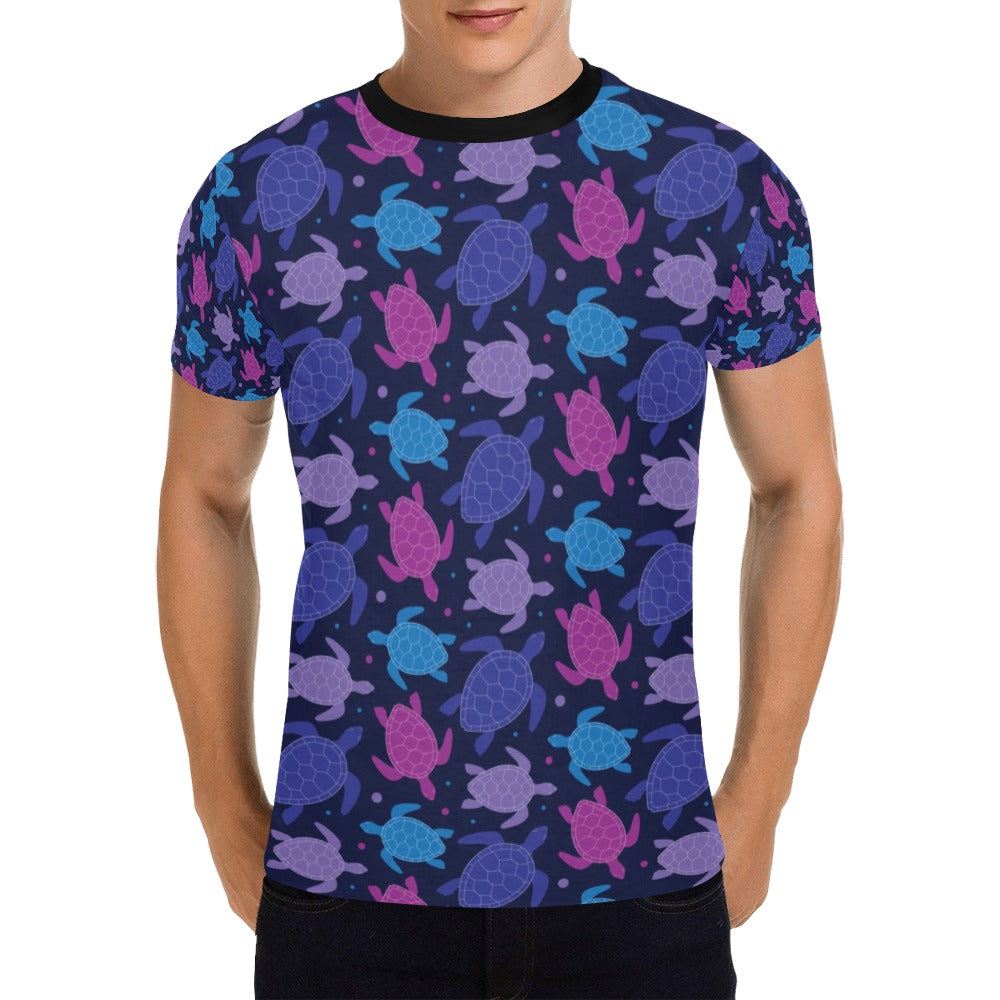 Sea Turtle Print Design LKS309 Men's All Over Print T-shirt