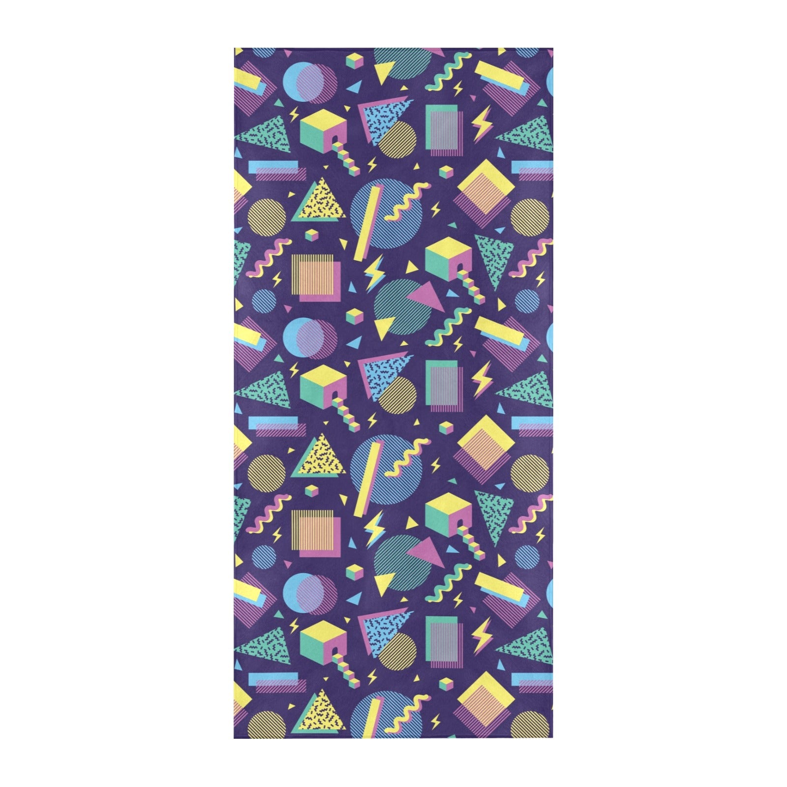 Geometric Print Design LKS401 Beach Towel 32" x 71"