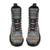 Aztec Style Print Pattern Women's Boots