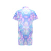 Galaxy Stardust Pastel Color Print Men's Romper