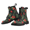 Red Hibiscus Tropical Women's Boots