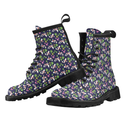Koi Carp Pattern Design Themed Print Women's Boots
