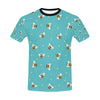 Bee With Dot Print Design LKS309 Men's All Over Print T-shirt