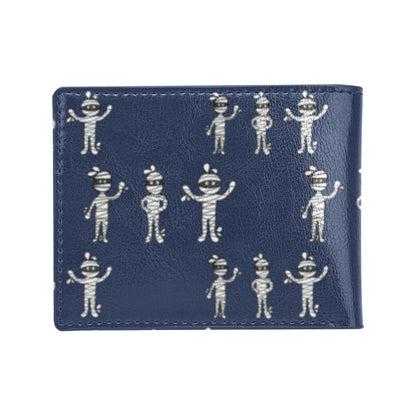 Mummy Print Design LKS306 Men's ID Card Wallet
