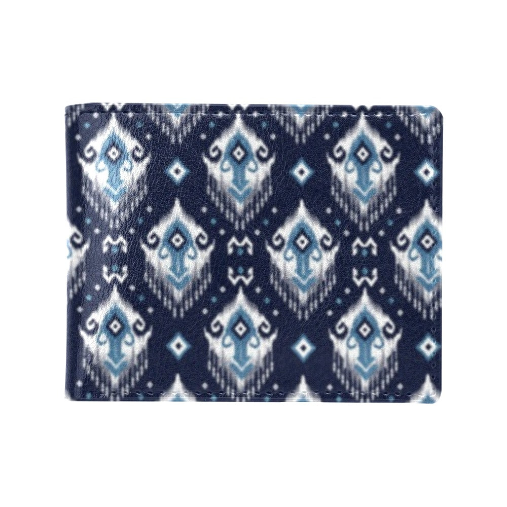 Ethnic Ornament Print Pattern Men's ID Card Wallet