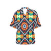 African Kente Women's Hawaiian Shirt