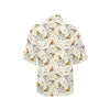 Bird Watercolor Design Pattern Women's Hawaiian Shirt