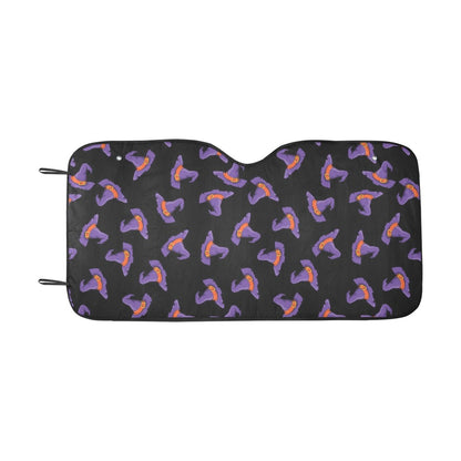 Witch Hat Print Design LKS304 Car front Windshield Sun Shade
