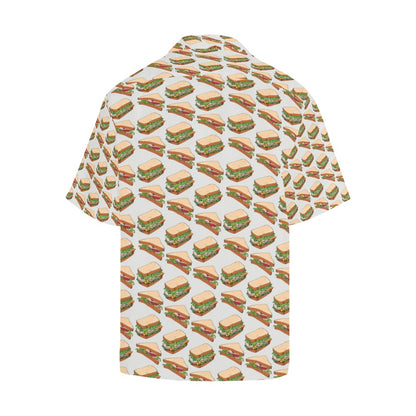 Sandwich Print Design LKS302 Men's Hawaiian Shirt