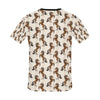 Horse Print Design LKS308 Men's All Over Print T-shirt