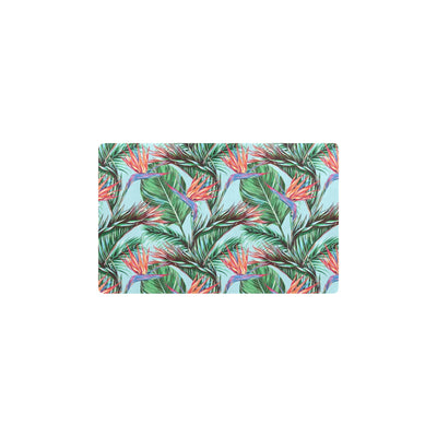 Bird Of Paradise Pattern Print Design BOP01 Kitchen Mat